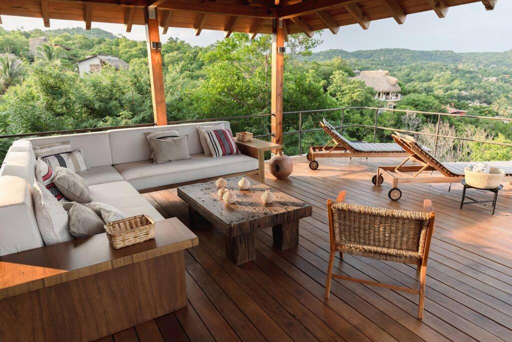 Casa Quena, In The Heart Of Mazunte Villa Luaran gambar